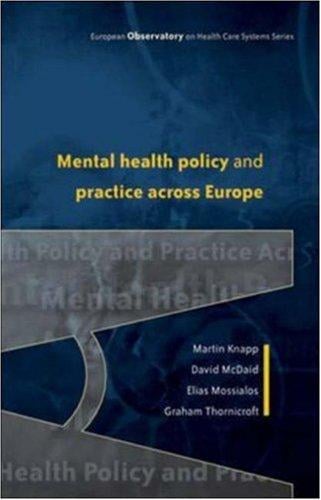 Mental health policy and practice across Europe