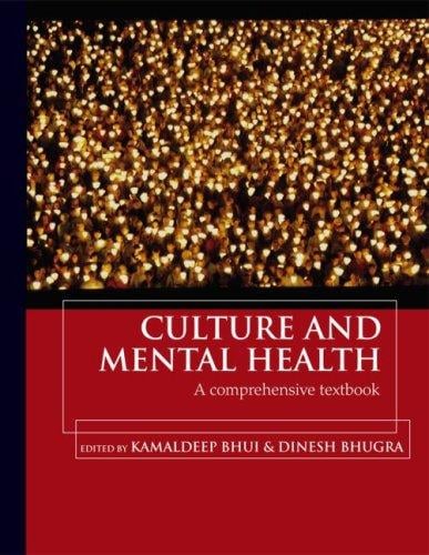 Culture and mental health