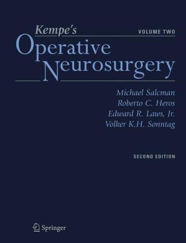 Kempe's operative neurosurgery