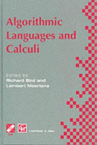 Algorithmic languages and calculi