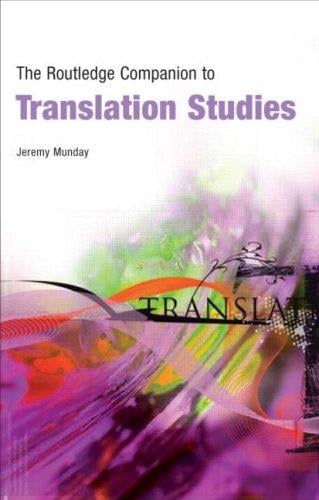 Routledge Companion to Translation Studies