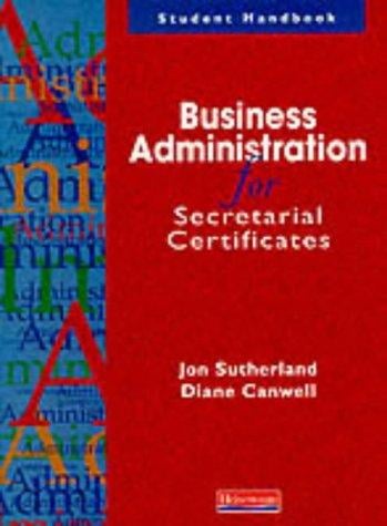 Business Administration for Secretarial Certificates