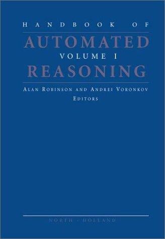 Handbook of automated reasoning