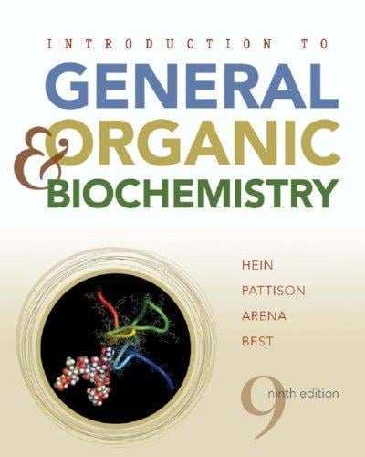 Introduction to general, organic, and biochemistry