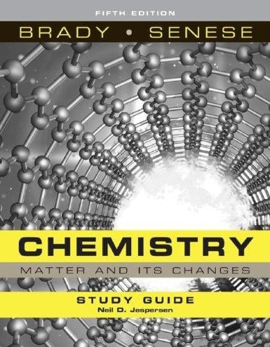 Chemistry, Student Study Guide
