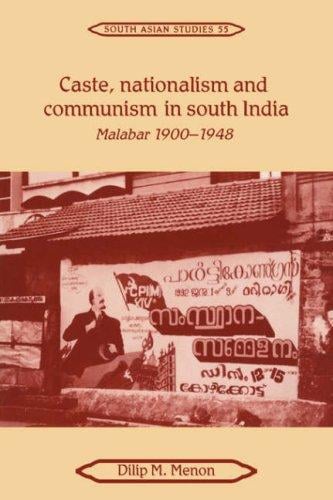 Caste, nationalism, and communism in South India