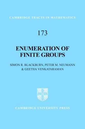Enumeration of finite groups