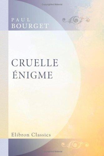 Cruelle énigme
