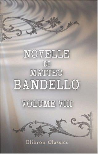 Novelle di Matteo Bandello