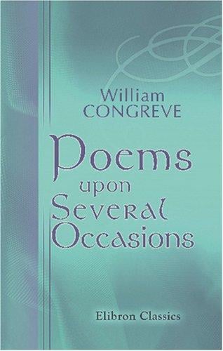 Poems upon several occasions