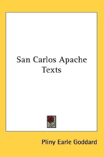 San Carlos Apache texts