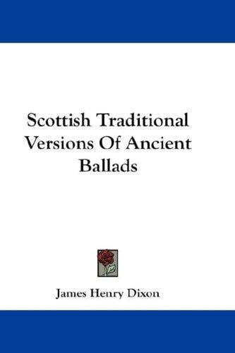 Scottish Traditional Versions Of Ancient Ballads