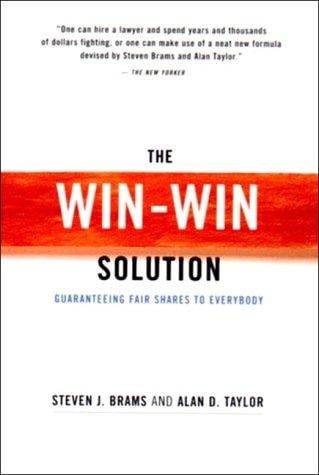 The win--win solution