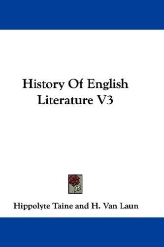 History Of English Literature V3