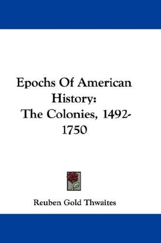 Epochs Of American History