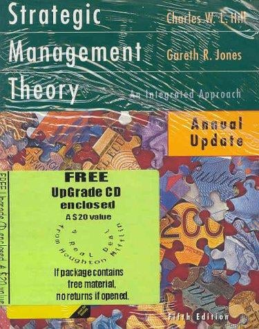 Strategic Management Theory And Cd-rom