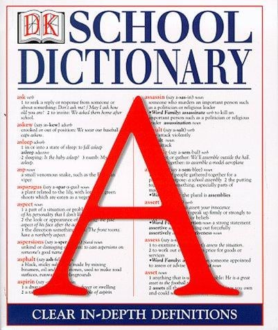 Dorling Kindersley School Dictionary (DK Reference Library)
