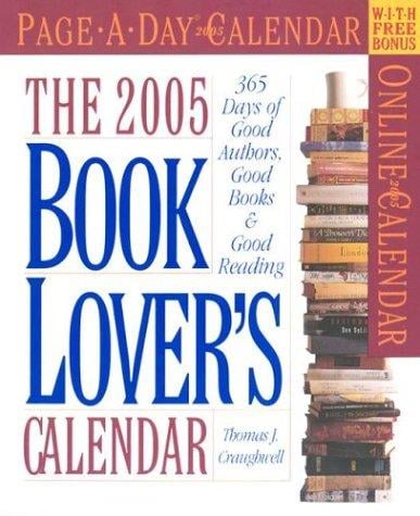 The Book Lover's Page-A-Day Calendar 2005