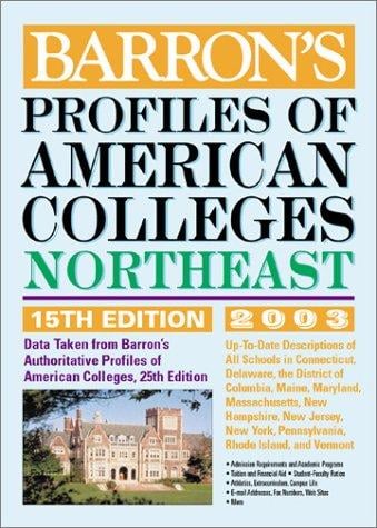 Barron's profiles of American colleges
