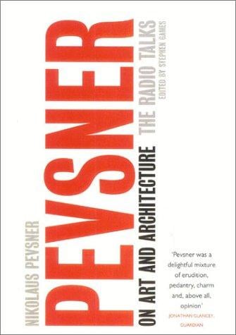 Pevsner on art and architecture