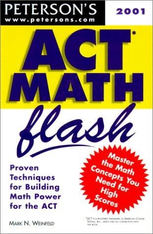 Peterson's Act Math Flash 2001