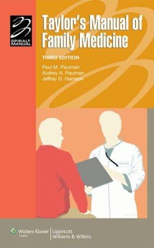Taylor's manual of family medicine