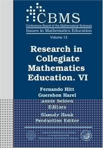 Research in collegiate mathematics education VI