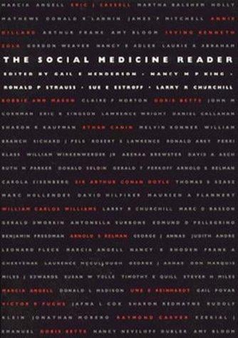 The social medicine reader