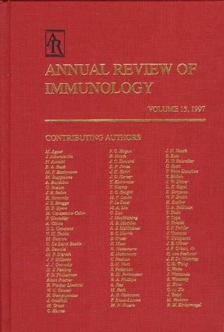 Annual review of immunology