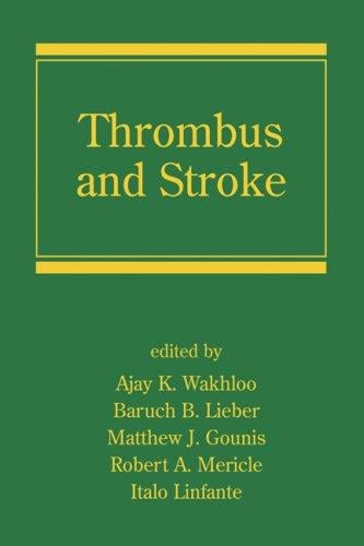 Thrombus and stroke