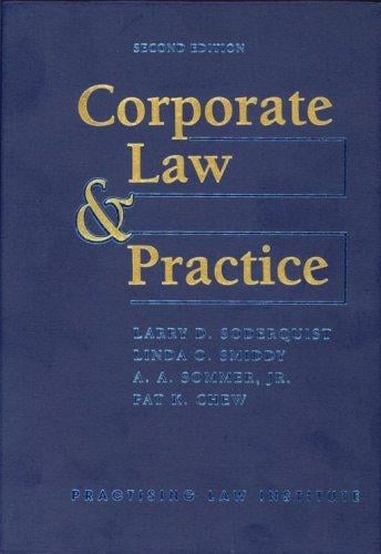 Corporate law and practice
