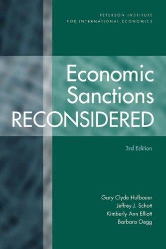 Economic sanctions reconsidered