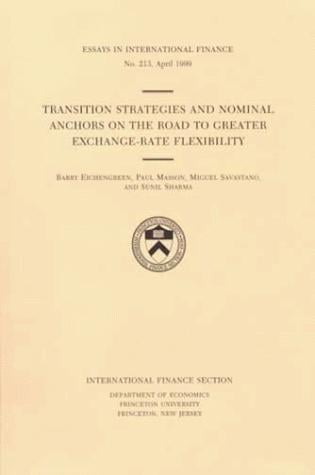 Transition strategies and nominal anchors on the road to greater exchange-rate flexibility