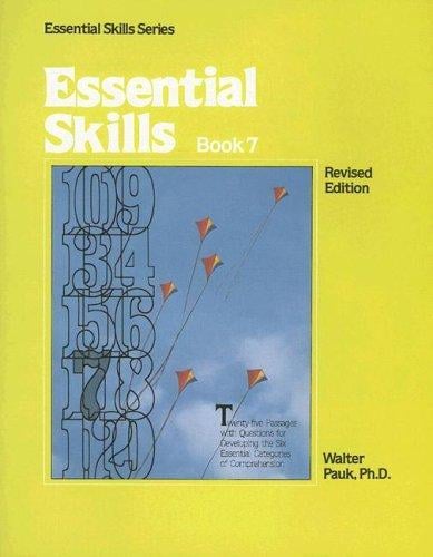 Essential Skills Series Book 7 (307 Grade 6 a)