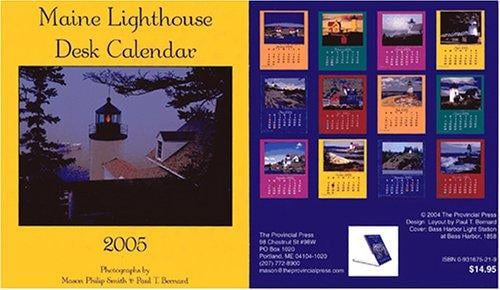 Maine Lighthouse 2005 Desk Calendar