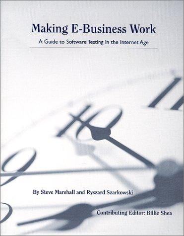 Making E-Business Work