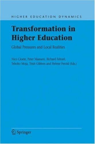 Transformation in higher education