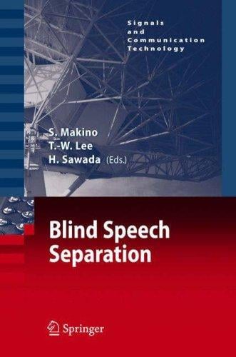 Blind speech separation