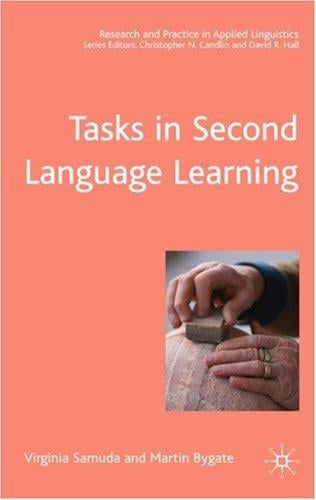 Tasks in second language learning