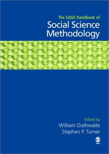 The SAGE handbook of social science methodology