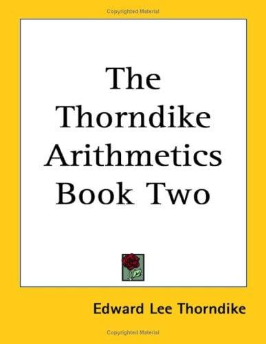 The Thorndike Arithmetics