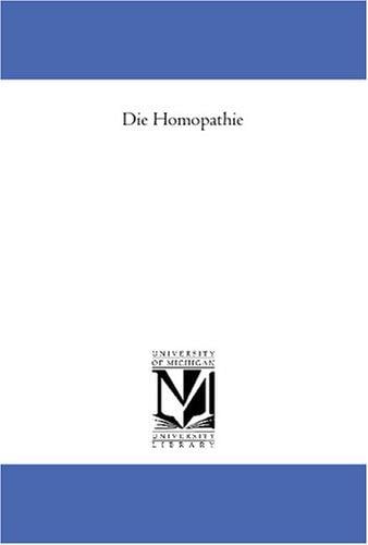 Die Homöopathie
