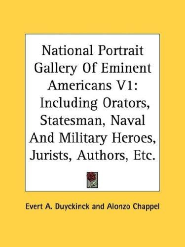 National Portrait Gallery Of Eminent Americans V1