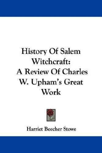 History Of Salem Witchcraft