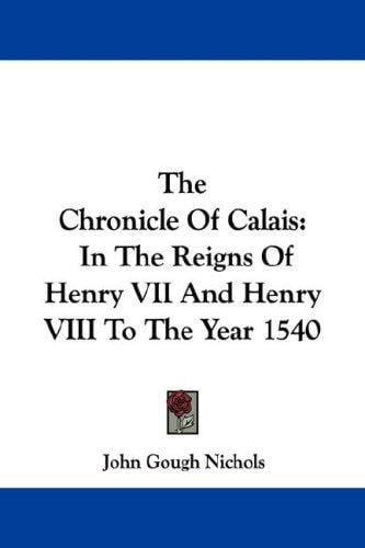 The Chronicle Of Calais