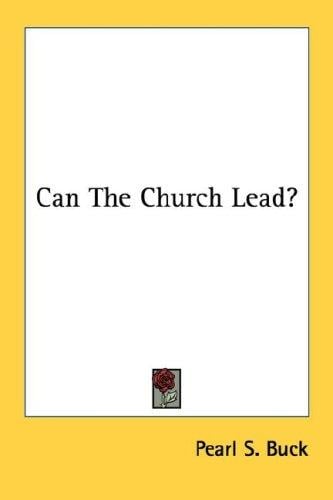 Can The Church Lead?