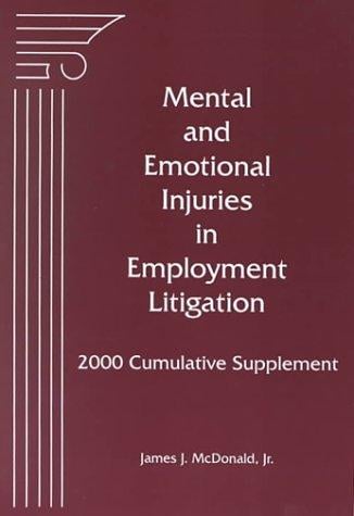 Mental and emotional injuries, 2000 supplement