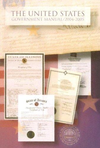 The United States government manual 2003/2004