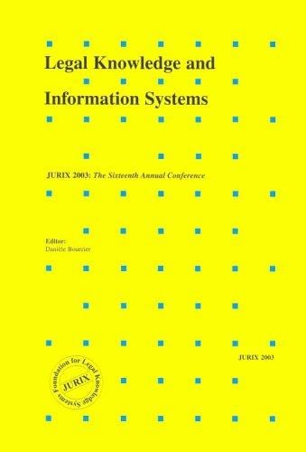Legal knowledge and information systems
