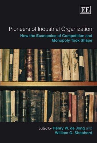 Pioneers of industrial organization